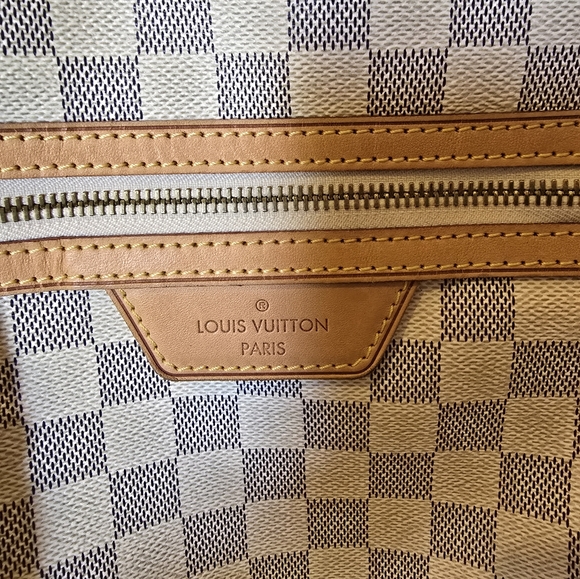 SOLD!!Louis Vuitton Evora MM Damier Azur - Picture 2 of 11